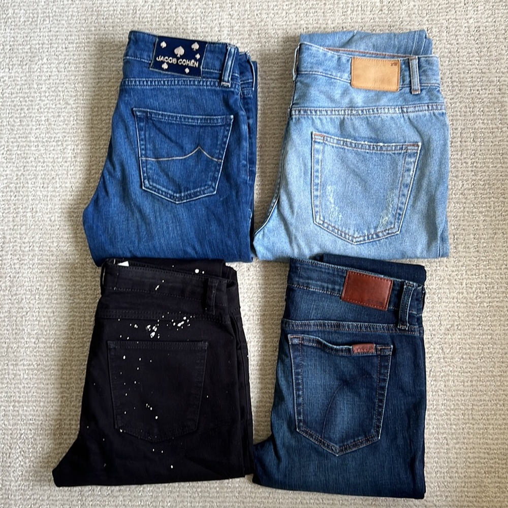 4 Jeans = Joe’s ~Jacob Cohen ~  Zara ~ Gipsy